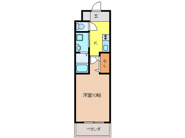 ボヌール飛高の物件間取画像